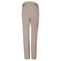 Alpine Pro UFEDA 2 dámské lyžařské softshellové kalhoty NEUTRÁLNÍ / ZEMITÁ