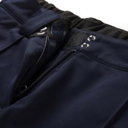 Alpine Pro UFEDA dámské modré lyžařské softshellové kalhoty