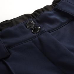 Alpine Pro UFEDA dámské modré lyžařské softshellové kalhoty