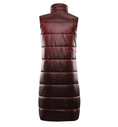 Alpine Pro UREFA dámská červená hi-therm vesta