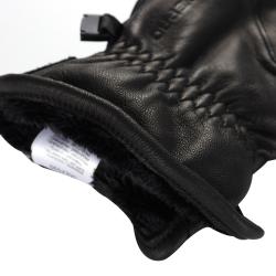 Alpine Pro UWEQE černé lyžařské kožené rukavice