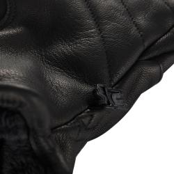 Alpine Pro UWEQE černé lyžařské kožené rukavice