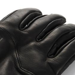 Alpine Pro UWEQE černé lyžařské kožené rukavice