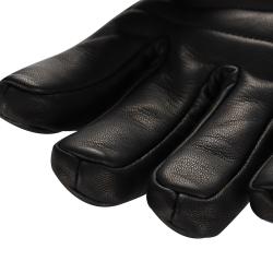 Alpine Pro UWEQE černé lyžařské kožené rukavice