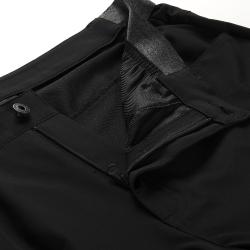 Alpine Pro WEDER 2 pánské černé softshellové capri kalhoty