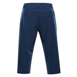 Alpine Pro WEDER 2 pánské modré softshellové capri kalhoty