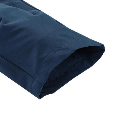Alpine Pro WEDER 2 pánské modré softshellové capri kalhoty