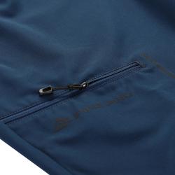 Alpine Pro WEDER 2 pánské modré softshellové capri kalhoty