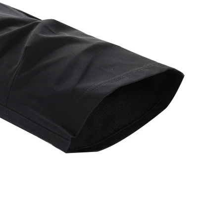 Alpine Pro WEDER pánské černé softshellové capri kalhoty 3/4