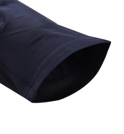 Alpine Pro WEDER pánské modré softshellové capri kalhoty 3/4