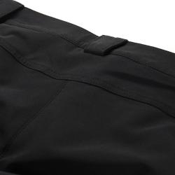 Alpine Pro WEDERA 2 dámské černé softshellové capri kalhoty