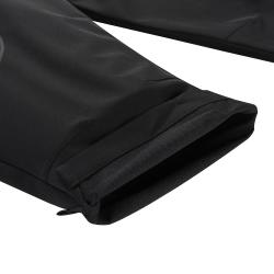 Alpine Pro WEDERA 2 dámské černé softshellové capri kalhoty