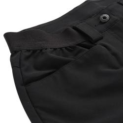 Alpine Pro WEDERA 2 dámské černé softshellové capri kalhoty