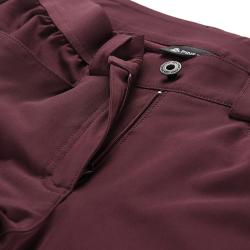 Alpine Pro WEDERA 2 dámské fialové sofshellové capri kalhoty