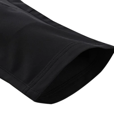 Alpine Pro WEDERA dámské černé softshellové capri kalhoty 3/4