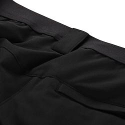 Alpine Pro WEDERA dámské černé softshellové capri kalhoty 3/4