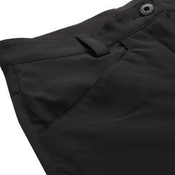 Alpine Pro WEDERA dámské černé softshellové capri kalhoty 3/4