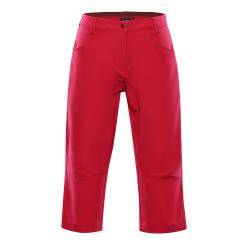 Alpine Pro WEDERA dámské růžové softshellové capri kalhoty 3/4 Alpine Pro WEDERA dámské růžové softshellové capri kalhoty 3/4