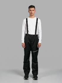 Alpine Pro WERAD 2 pánské černé lyžařské kalhoty