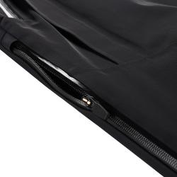 Alpine Pro WERAD 2 pánské černé lyžařské kalhoty