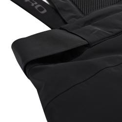 Alpine Pro WERAD 2 pánské černé lyžařské kalhoty