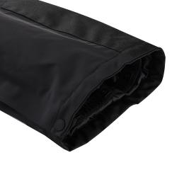 Alpine Pro WERAD 2 pánské černé lyžařské kalhoty