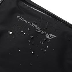 Alpine Pro WERAD 2 pánské černé lyžařské kalhoty