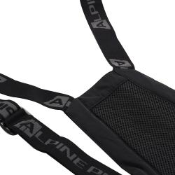 Alpine Pro WERAD 2 pánské černé lyžařské kalhoty