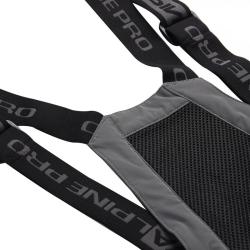 Alpine Pro WERAD 2 pánske sivé lyžiarske nohavice IBA XXL (VÝPREDAJ)