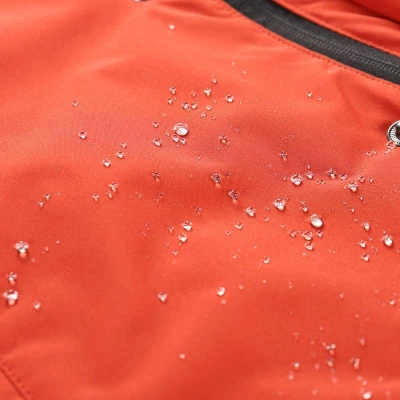 Alpine Pro WERD 2 pánská zimní bunda ORANŽOVÁ / ČERVENÁ POUZE XXXXL (VÝPRODEJ)