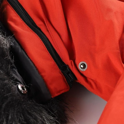 Alpine Pro WERD 2 pánská zimní bunda ORANŽOVÁ / ČERVENÁ POUZE XXXXL (VÝPRODEJ)