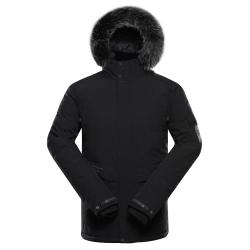 Alpine Pro WERD 2 pánská černá zimní bunda s membránou