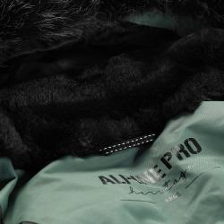 Alpine Pro WERD pánská zelená bunda s membránou