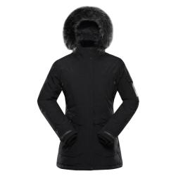 Alpine Pro WERDA 2 dámska čierna zimná bunda s membránou LEN M (VÝPREDAJ)