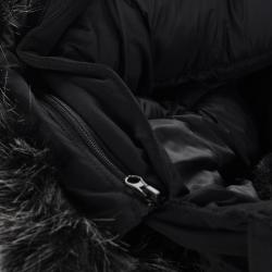 Alpine Pro WERDA 2 dámska čierna zimná bunda s membránou LEN M (VÝPREDAJ)