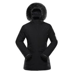 Alpine Pro WERDA 2 dámská černá zimní bunda s membráno