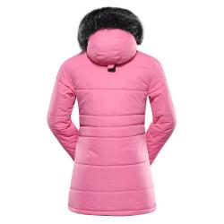 Alpine Pro WERDA dámská růžová bunda s membránou