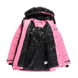 Alpine Pro WERDA dámská růžová bunda s membránou