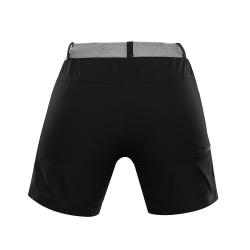Alpine Pro ZAMBA 3 dámské černé rychleschnoucí kraťasy