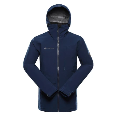 Alpine Pro ZARR 2 pánská modrá bunda s membránou Alpine Pro ZARR 2 pánská modrá bunda s membránou