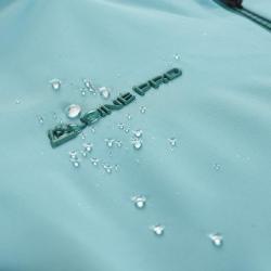 Alpine Pro ZARRA dámská modrá nepromokavá bunda POUZE L-L Nadměrná velikost pro plnoštíhlé (VÝPRODEJ)