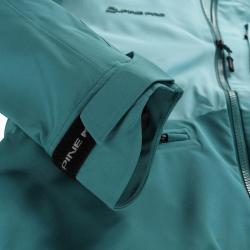 Alpine Pro ZARRA dámská modrá nepromokavá bunda POUZE L-L Nadměrná velikost pro plnoštíhlé (VÝPRODEJ)