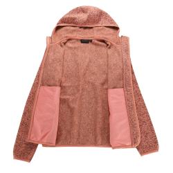 Alpine Pro ZEGA 2 dámský hřejivý svetr ORANŽOVÁ / ČERVENÁ