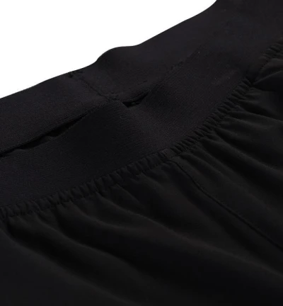 Alpine Pro ZERECA dámské černé rychleschnoucí kalhoty POUZE XL (VÝPRODEJ)