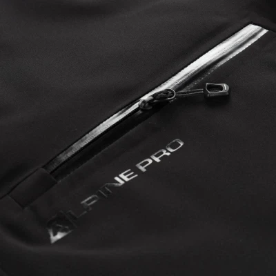 Alpine Pro ZONER černé pánské outdoor kalhoty s membránou POUZE 48 (VÝPRODEJ)