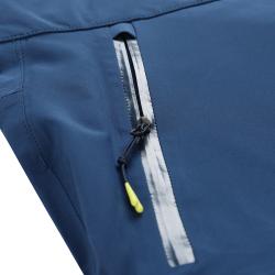 Alpine Pro ZONER pánské modré kalhoty s membránou ptx dlouhé