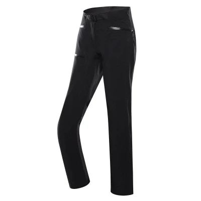 Alpine Pro ZONERA dámské černé outdoorové kalhoty s membránou ptx dlouhé POUZE 48 (VÝPRODEJ)