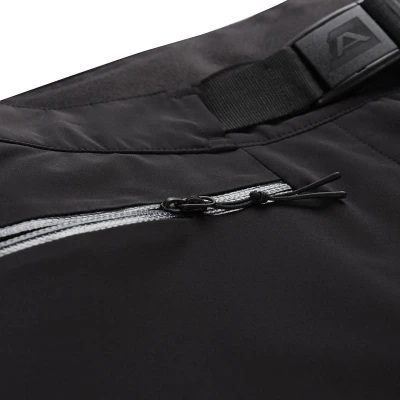 Alpine Pro ZONERA dámské černé outdoorové kalhoty s membránou ptx dlouhé POUZE 48 (VÝPRODEJ)