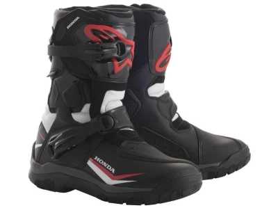 Alpinestars Boty na motorku Belize Drystar Honda Kolekce černo-bílo-červené