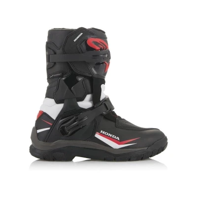 Alpinestars Boty na motorku Belize Drystar Honda Kolekce černo-bílo-červené